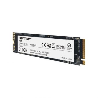 Patriot P300 512GB M.2 2280 PCIe Gen3x4 P300P512GM28