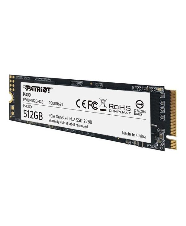 Patriot P300 256GB M.2 2280 PCIe Gen3x4 P300P256GM28