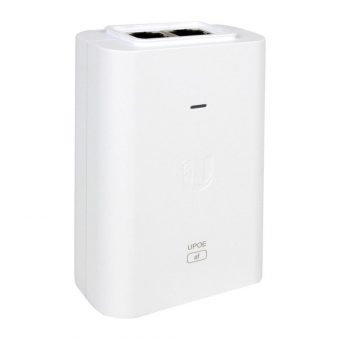Ubiquiti Gigabit PoE Injector 15.4W PoE 48V U-POE-AF - Image 2