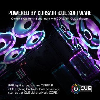 Corsair iCUE QL140WH RGB 14cm 4-Pin PWM White CO-9050105-WW - Image 5
