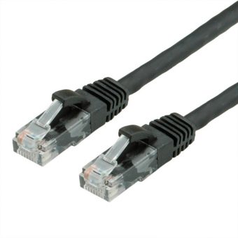 Value UTP Patch Cable Cat6 1m Black 21.99.1461