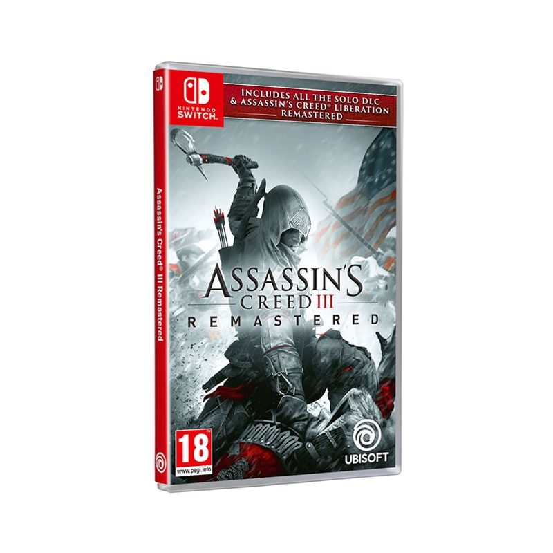 1 Assassin's Creed III Remastered + Assassin's Creed Liberation Remastered - Nintendo Switch - Image 1