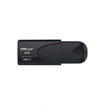 PNY Attache 4 3.1 32GB USB 3.0 Black FD32GATT431KK-EF