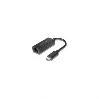 Lenovo ThinkPad Adapter USB-C to Ethernet Black 4X90S91831