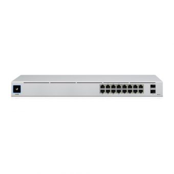 Ubiquiti UniFi 16-Port Gigabit PoE Managed Rackmount Switch USW-16-POE