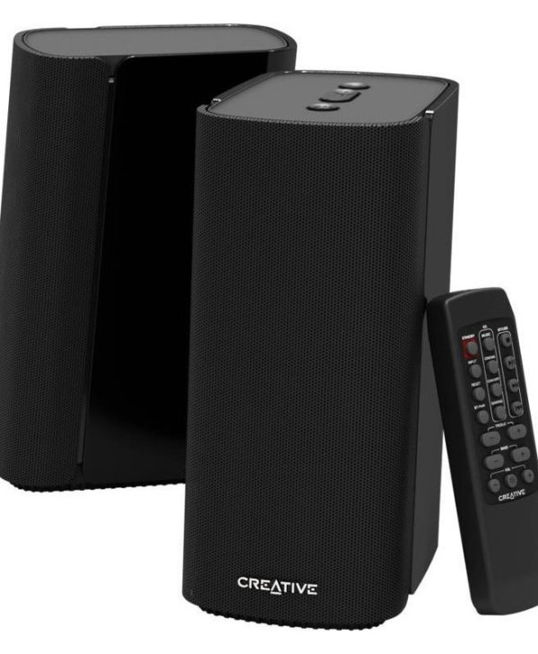 Creative T100 2.0 Wireless Desktop Speakers Black 51MF1690AA000