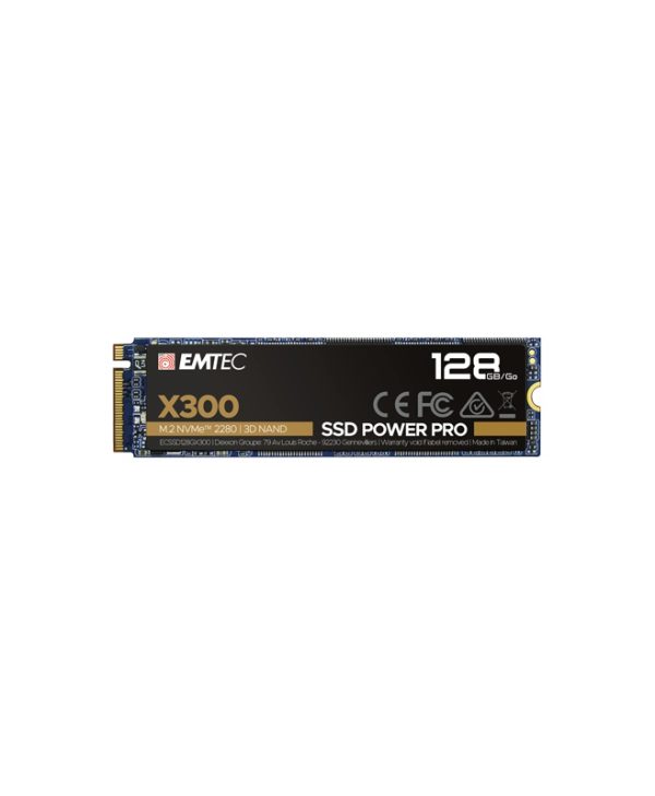 Emtec X300 Power Pro 128GB M.2 2280 PCIe Gen3x4 ECSSD128GX300