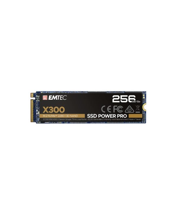 Emtec X300 Power Pro 256GB M.2 2280 PCIe Gen3x4 ECSSD256GX300