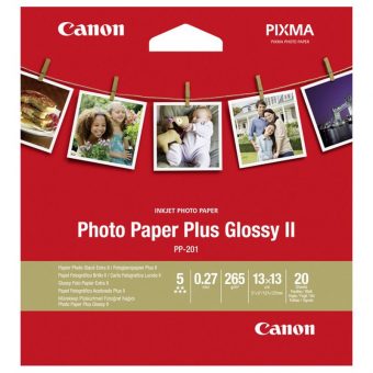 Canon PP-201 Photo Paper Plus II 13x13cm 265gr 20 Sheets 2311B060