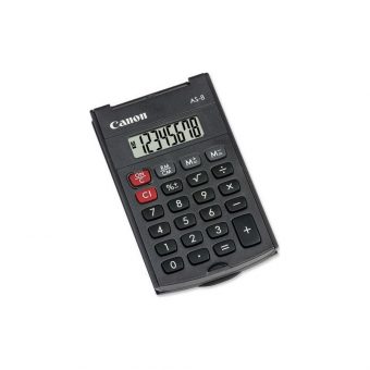 Canon AS-8 Pocket Calculator 8 Digit 4598B001