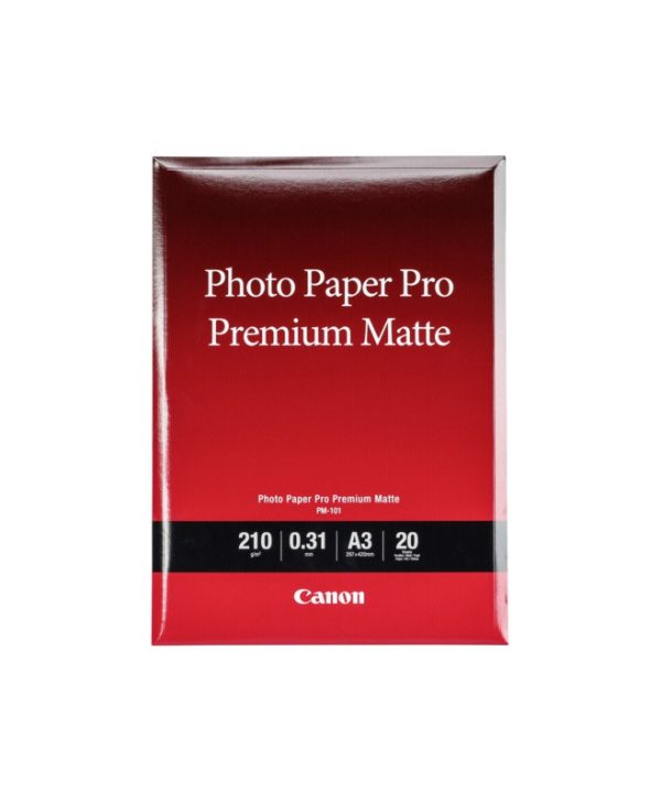 Canon PM-101 Pro Premium Matte A3 210gr 20 Sheets 8657B006