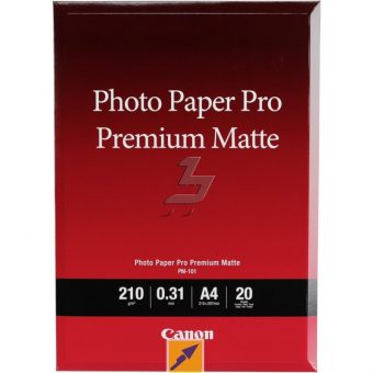 Canon PM-101 Pro Premium Matte A4 210gr 20 Sheets 8657B005
