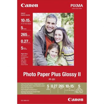 Canon PP-201 Photo Paper Plus II A6 (10x15cm) 275gr 5 Sheets 2311B053