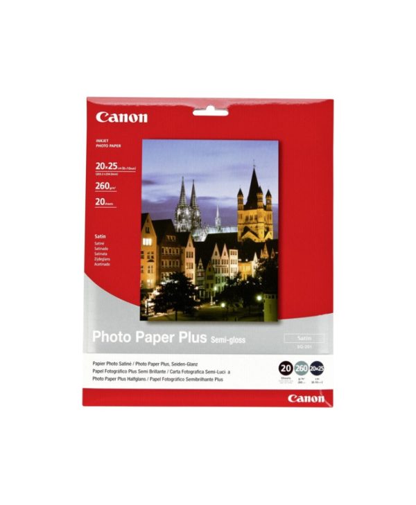 Canon SG-201 Photo Paper Plus (20x25cm) 260gr 20 Sheets 1686B018