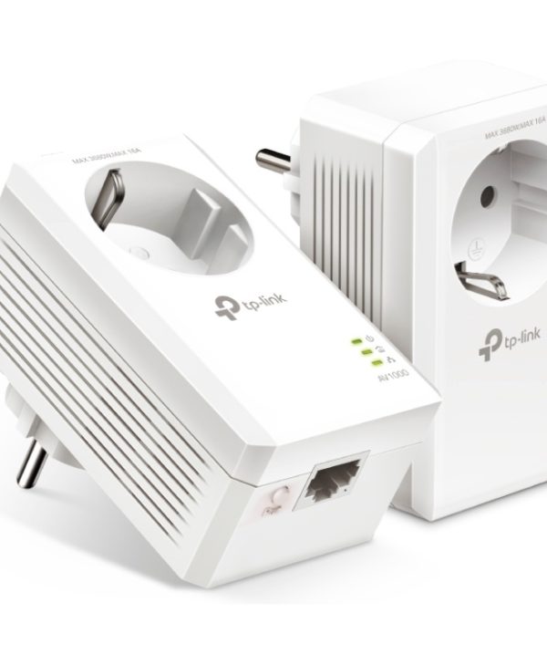 TP-Link AV1000 Gigabit Passthrough Powerline Starter Kit TL-PA7017P KIT Ver:4.0
