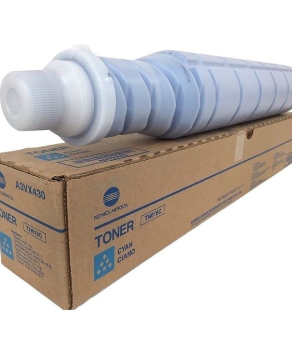 Konica Minolta TN-619C Toner Cyan 71K Pgs A3VX455