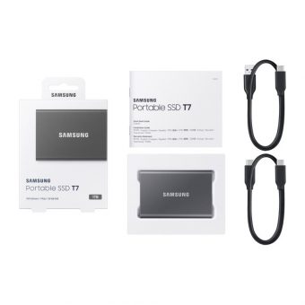 Samsung Portable SSD T7 1TB USB 3.1 Type-C Grey MU-PC1T0T - Image 12