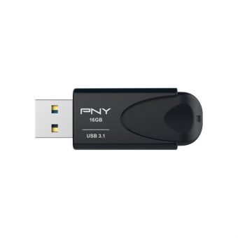 PNY Attache 4 3.1 16GB USB 3.0 Black FD16GATT431KK-EF - Image 2