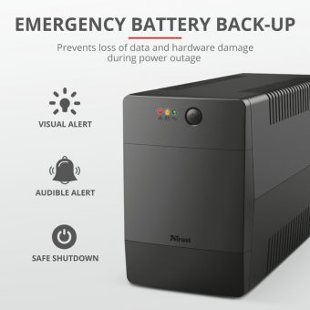 Trust Paxxon 1000VA/600W Line Interactive UPS 23504 - Image 2