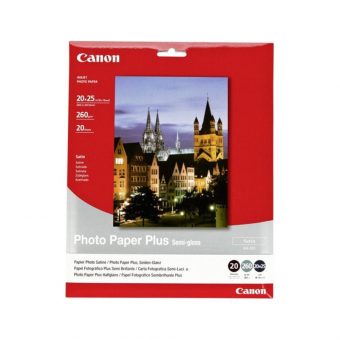 Canon SG-201 Photo Paper Plus (20x25cm) 260gr 20 Sheets 1686B018 - Image 2