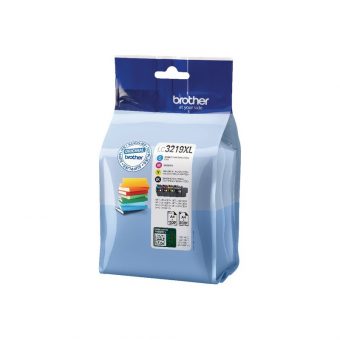 Brother LC-3219XL Value Pack Inks C/M/Y/B 3K Pgs Black - 3x 1.5K Pgs Color LC3219XLVALDR - Image 2