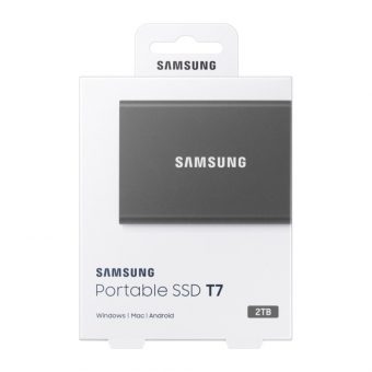 Samsung Portable SSD T7 2TB USB 3.2 Type-C Grey MU-PC2T0T - Image 3