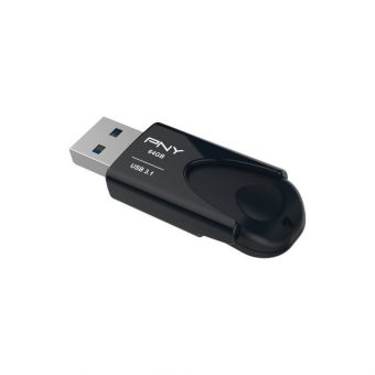 PNY Attache 4 3.1 64GB USB 3.0 Black FD64GATT431KK-EF - Image 4