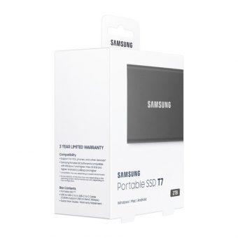Samsung Portable SSD T7 2TB USB 3.2 Type-C Grey MU-PC2T0T - Image 4