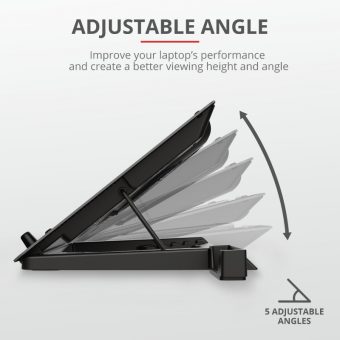 Trust GXT 1125 Quno 17" Cooling Stand 23581 - Image 4