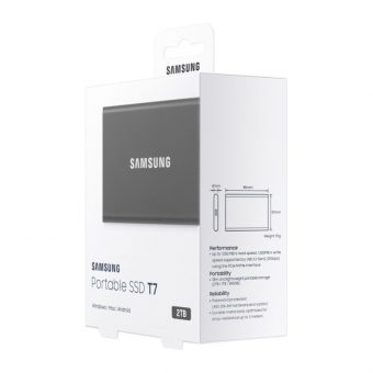 Samsung Portable SSD T7 2TB USB 3.2 Type-C Grey MU-PC2T0T - Image 5