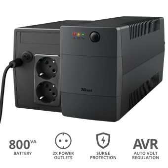 Trust Paxxon 800VA/480W Line Interactive UPS 23503 - Image 6