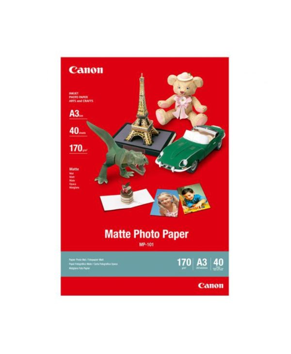 Canon MP-101 Photo Paper A3 170gr 40 Sheets