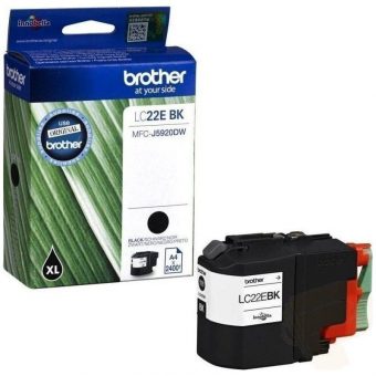 Brother LC-22EBK Ink Black 2.4K Pgs LC22EBK