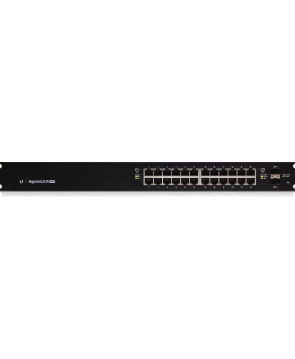Ubiquiti EdgeSwitch 24-Port Gigabit PoE Rackmount Managed Switch ES-24-250W