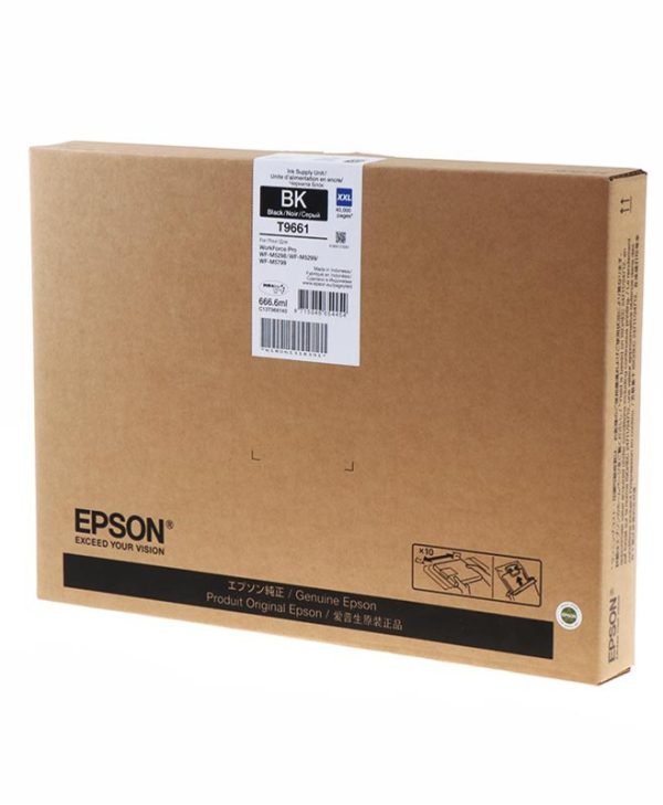 Epson 96 XXL Ink Black 40K Pgs C13T966140