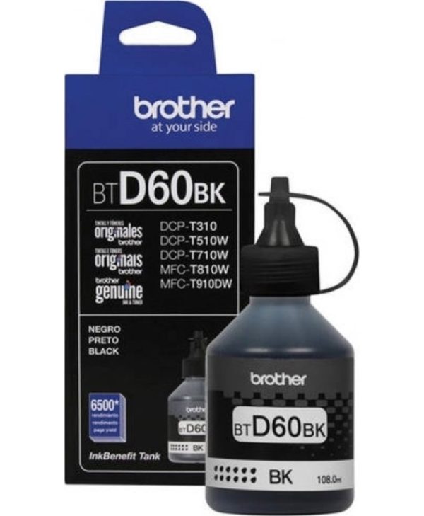 Brother BTD60BK Ink Black 6.5K Pgs