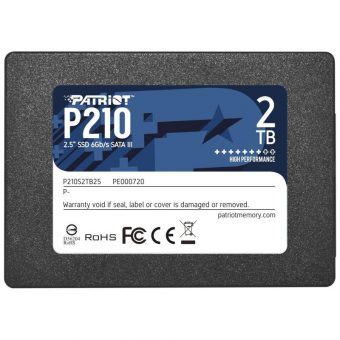 Patriot P210 2TB 2.5" Sata III P210S2TB25
