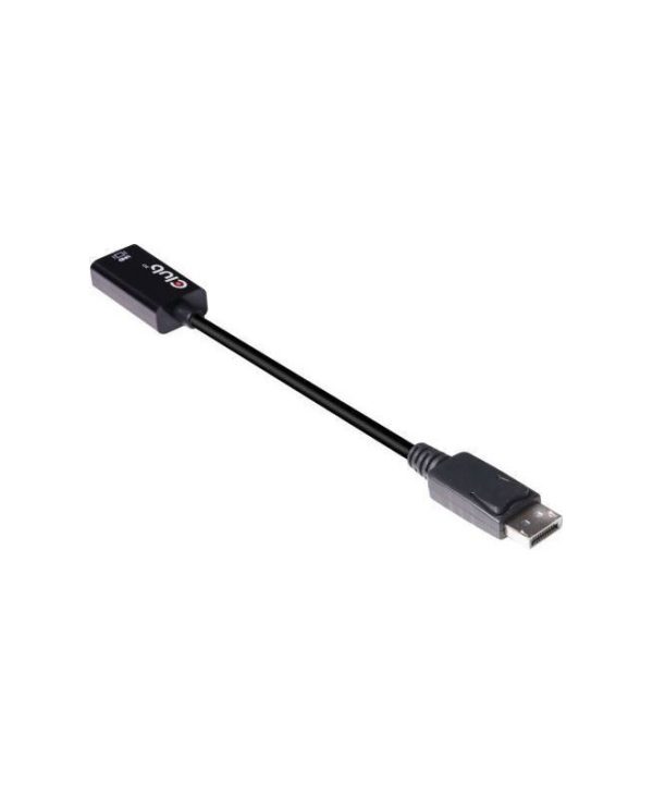 Club3D Adapter Displayport Male to HDMI Female Black CAC-1080