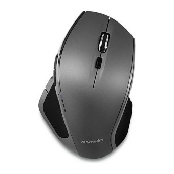 Verbatim 8-Button Deluxe Wireless Mouse Black 49041