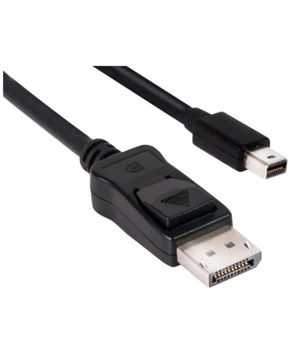 Club3D Cable Displayport 1.4 Male to Mini Displayport 1.4 Male 2m Black CAC-1115