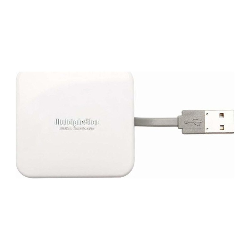 PNY MultiSlot Card Reader USB 2.0 TypeA White AXP724 eGate