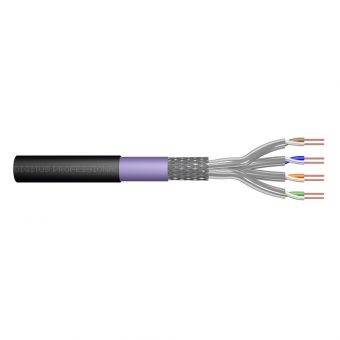 Digitus SFTP Cable Cat7 100m Black Outdoor Burial 1200Mhz DK-1741-VH-1-OD