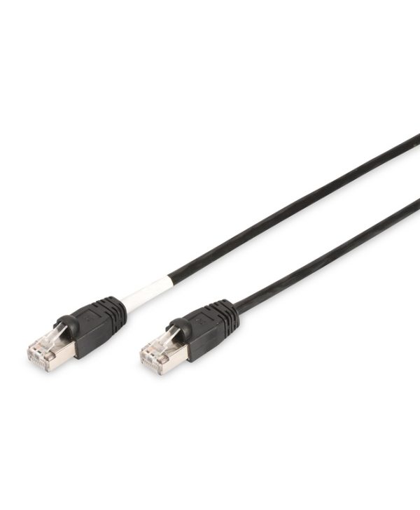 Digitus SFTP Patch Cable Cat6 10m Black Outdoor DK-1644-100/BL-OD