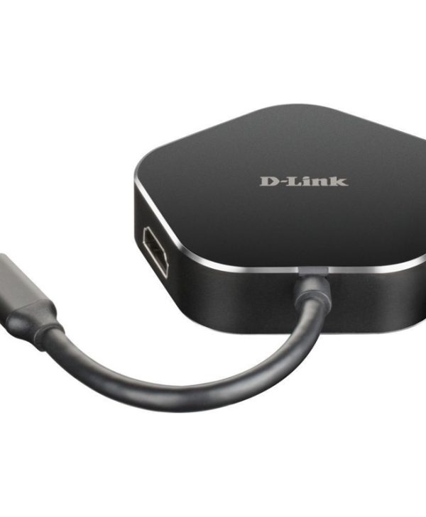 D-Link DUB-M420 4-in-1 USB 3.0 Type-C Docking Station Black