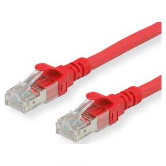 Roline SFTP Patch Cable Cat6a LSOH 1.5m Red 21.15.1991