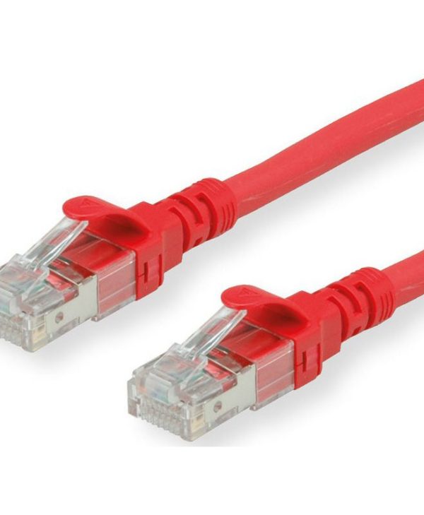 Roline SFTP Patch Cable Cat6a LSOH 1.5m Red 21.15.1991