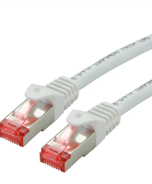 Roline SFTP Patch Cable Cat6 LSOH 1m White 21.15.2661-100