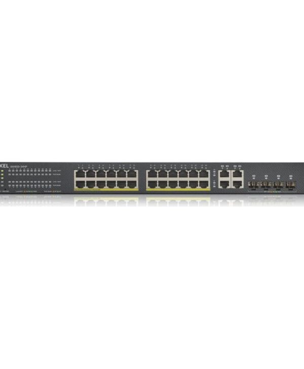 Zyxel GS1920 24-Port Gigabit PoE Rackmount Switch GS192024HPV2-EU0101F