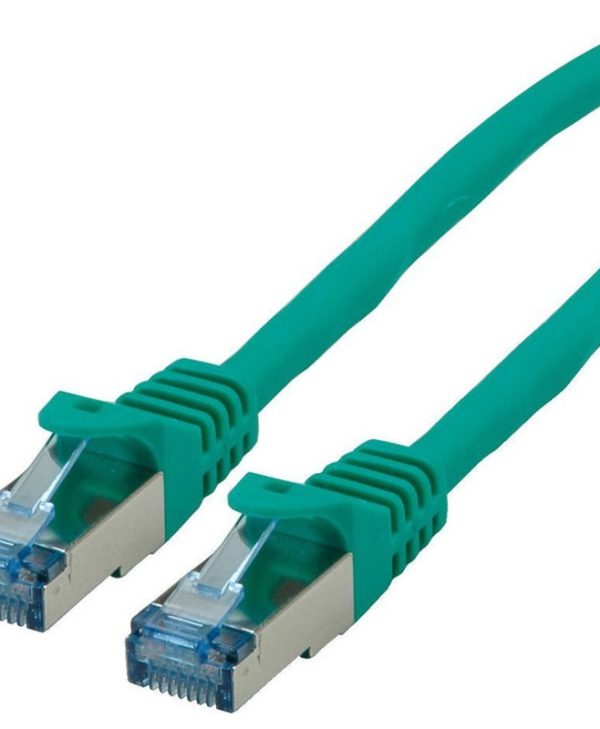 Roline SFTP Patch Cable Cat6a LSOH 0.5m Green 21.15.2830