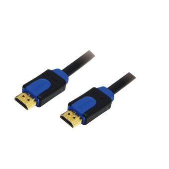 LogiLink Cable HDMI Male - HDMI Male with Ethernet 2m Black CHB1102